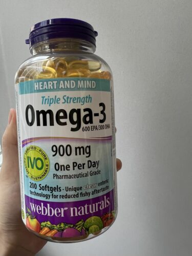 維柏健 - 三倍強效 Omega-3 (900 毫克 EPA / DHA) 200粒超值加量裝 photo review