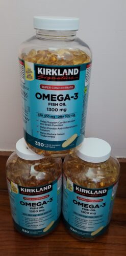 Kirkland Signature - Omega-3 超濃縮深海魚油丸 1300mg 330粒裝 photo review