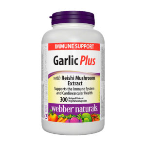 維柏健 - Garlic Plus 生蒜+靈芝精華 300粒素食膠囊