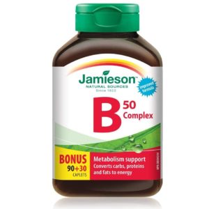 Jamieson - 天然維他命B雜50 120粒