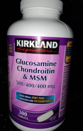 Kirkland Signature - 葡萄糖胺 & 軟骨素 & MSM 500/400/400毫克 300粒 photo review