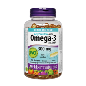 維柏健 - Omega-3 迷你魚油膠囊 300毫克 220粒軟膠囊