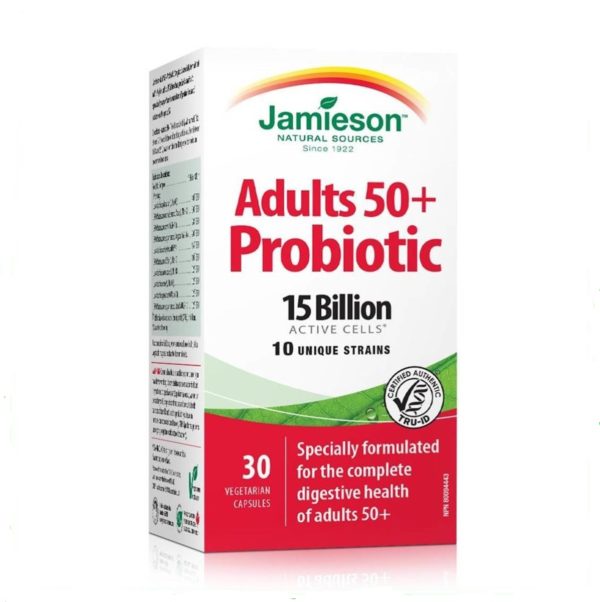 Jamieson - 成人50+純天然益生菌特強配方 30粒