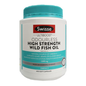 Swisse - Ultiboost 無腥味高濃度野生魚油 1500毫克 400粒