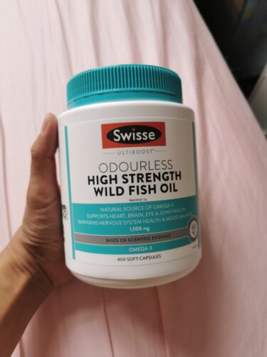 Swisse - Ultiboost 無腥味高濃度野生魚油 1500毫克 400粒 photo review