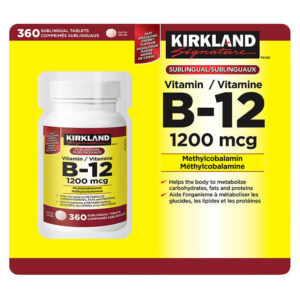 Kirkland Signature - 維他命B12 1200微克 360粒