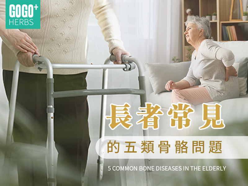 長者常見的五類骨骼問題