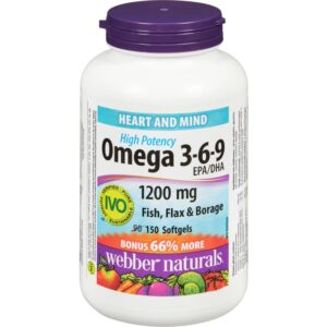 維柏健 - 高效奧米加3-6-9 1200毫克 150粒