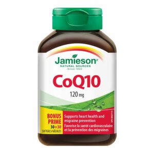 Jamieson - 輔酶Q10 120毫克 60粒