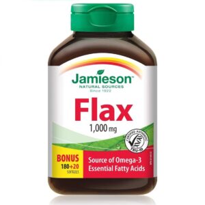 Jamieson - 有機亞麻籽油 1000毫克 200粒