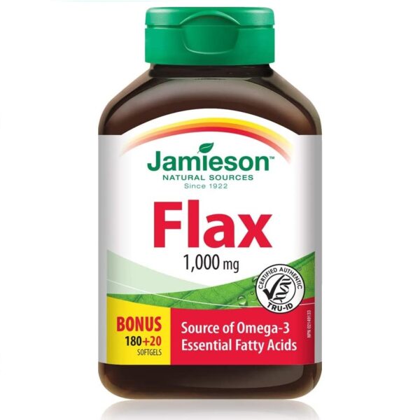 Jamieson - 有機亞麻籽油 1000毫克 200粒