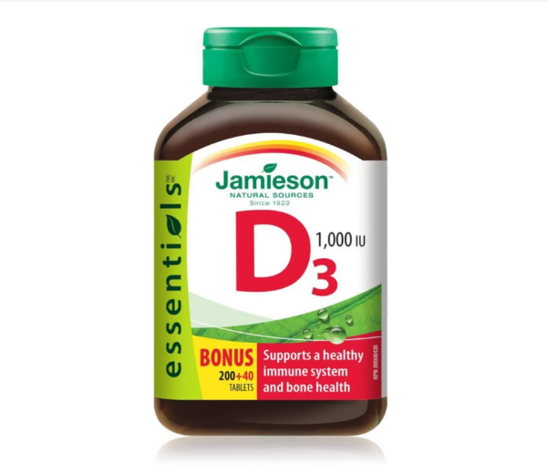 Jamieson - 維他命D3 1000IU 240粒