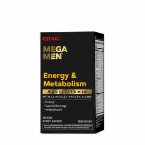 GNC - MEGA MEN® 男士能量和代謝綜合維他命長效配方 180片