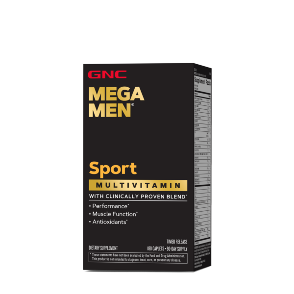 GNC -  MEGA MEN® 男士運動綜合維他命長效配方 180粒