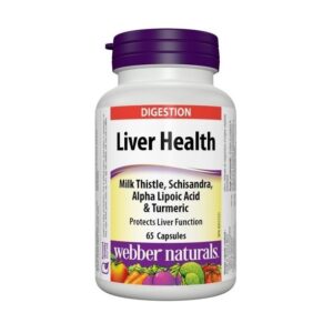維柏健 - 護肝精華 (乳薊、五味子、硫辛酸及薑黃配方) 65粒
