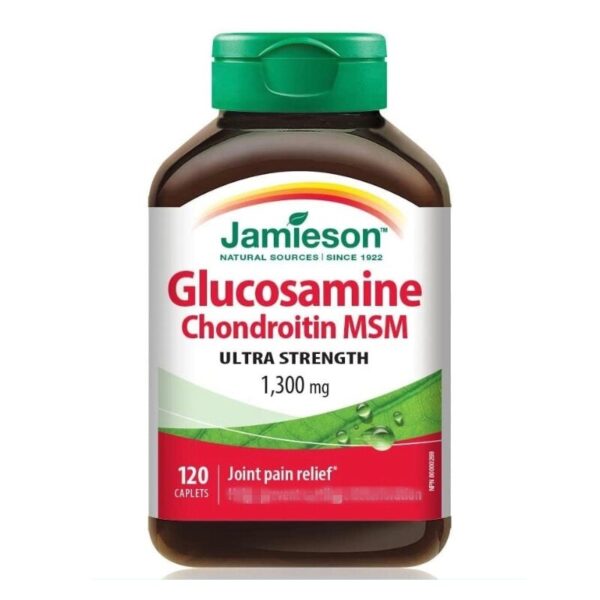 Jamieson - 三合一特強關節配方 (葡萄糖胺+硫酸軟骨素+MSM) 1300毫克 120片