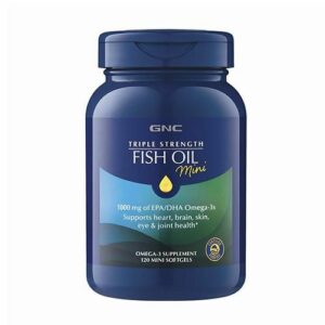 GNC - 三倍超級魚油 迷你膠囊裝 120粒