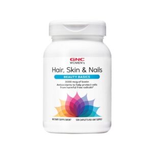 GNC - 綜合維他命礦物質 (護髮、美肌、美甲女士配方) 3000微克 120片