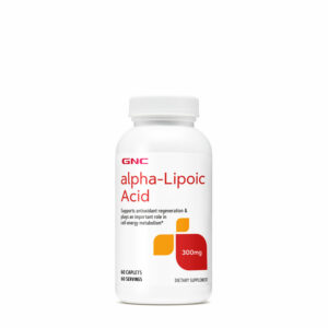 【期短清貨價】GNC - 硫辛酸 300毫克 60粒