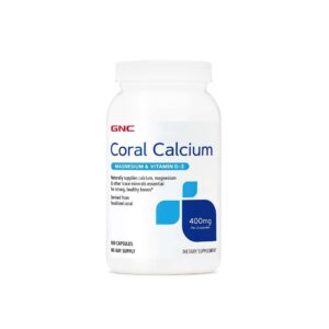 GNC - 珊瑚鈣加鎂及維他命D3 400毫克 180粒