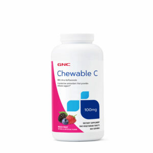 GNC - 維他命C咀嚼片 雜果味 100毫克 360素食片