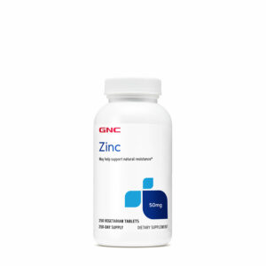 GNC - 鋅 50毫克 250素食片