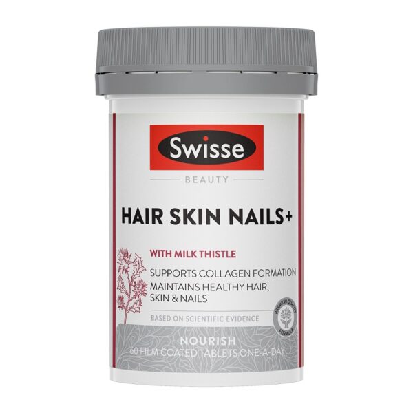 Swisse – Beauty 膠原蛋白護髮護膚護甲片 60片