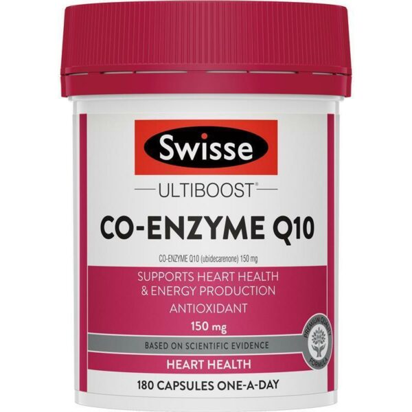 Swisse - Ultiboost 輔酶Q10 150毫克 180粒