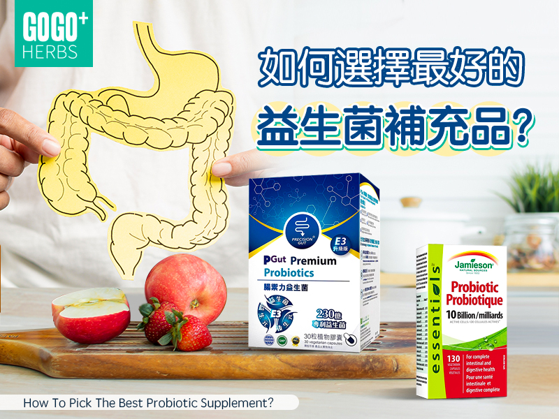 如何選擇最好的益生菌補充品