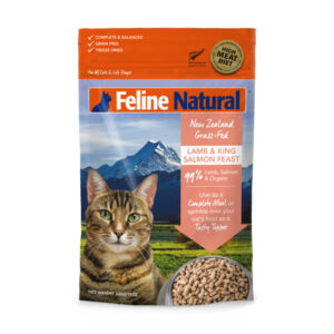 Feline Natural - F9凍乾貓糧 羊肉三文魚盛宴 320克