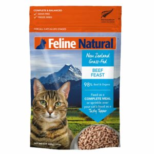 Feline Natural - F9凍乾貓糧 牛肉盛宴 320克