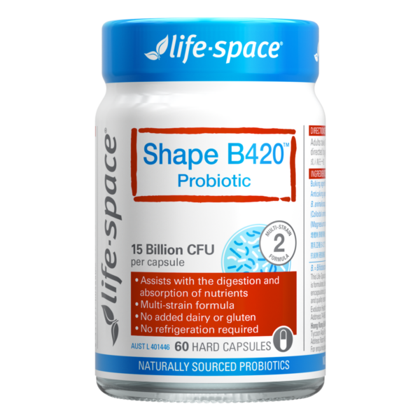 Life Space - 塑身B420益生菌 150億 60粒