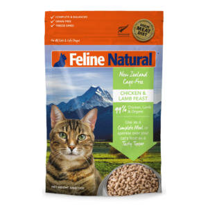 Feline Natural - F9凍乾貓糧 雞肉羊肉盛宴 320克