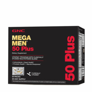 GNC - MEGA MEN® 50+男士綜合維他命營養健康包 30包