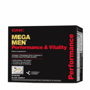 GNC - MEGA MEN® 超級男士表現與活力 男士綜合維他命營養健康包 30包