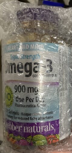 維柏健 - 三倍強效 Omega-3 (900 毫克 EPA / DHA) 200粒超值加量裝 x 3樽 photo review