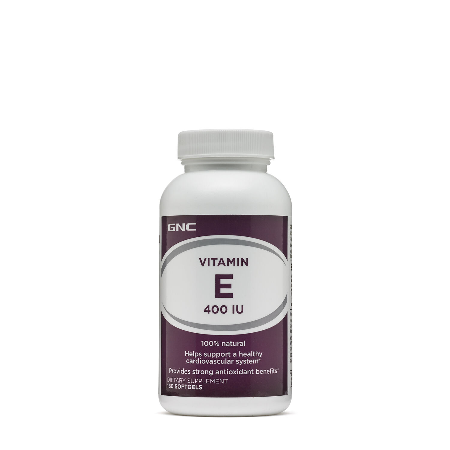 GNC – 100%天然維他命E 400IU 180粒