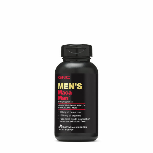 GNC - 精氨酸瑪卡精華片 60粒素食膠囊