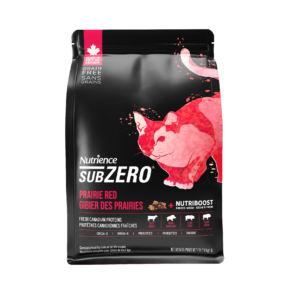 Nutrience - SubZero凍乾鮮牛肝無穀物高蛋白貓糧 | 紅肉、海魚全齡貓配方 1.8 / 5公斤