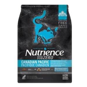 【期短清貨】Nutrience - SubZero 凍乾鮮三文魚、鯡魚無穀物貓糧 | 七種魚全齡貓配方 2.27 / 4.5公斤