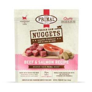 Primal - 凍乾脫水貓糧 牛肉三文魚配方 14安士