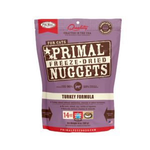 【期短清貨】Primal - 凍乾脫水貓糧 走地火雞配方 14安士