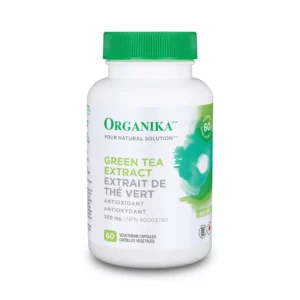 Organika - 綠茶素 300毫克 60粒素食膠囊