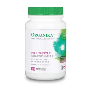 Organika - 奶薊草 250毫克 180粒素食膠囊