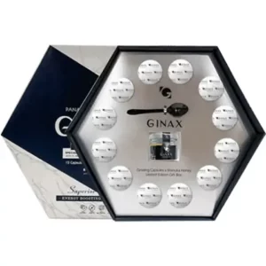 GINAX - 人蔘沖劑膠囊 (12粒) & 蜂花粉蜂蜜 (1樽)