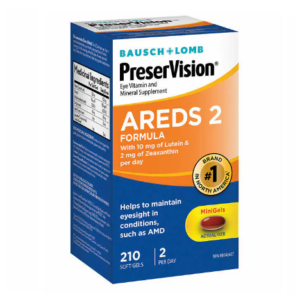 博士倫 - PreserVision®護眼維他命和礦物質加強配方 210粒