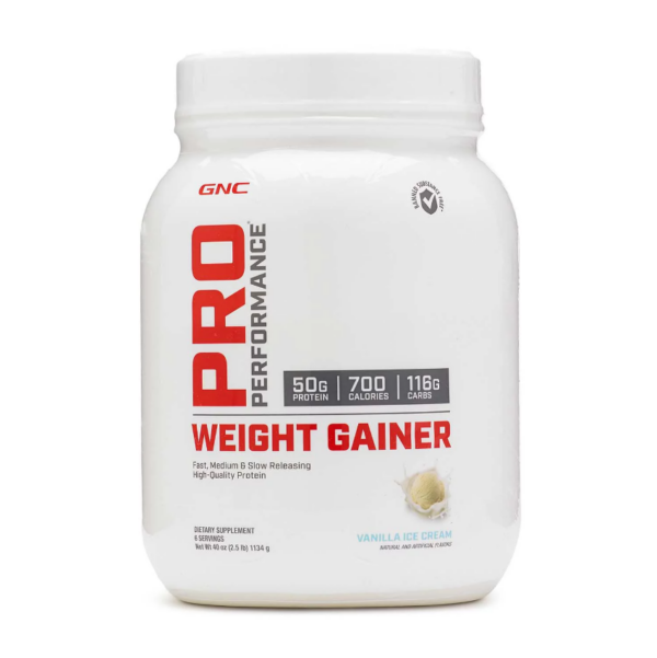 GNC - Pro Performance® 增重蛋白粉 (雲呢拿雪糕味) 1134克