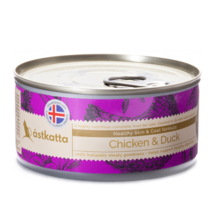 Astkatta - 走地雞野生鴨肉主食罐 | 護膚美毛配方 80克
