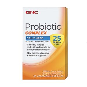 GNC - 益生菌特強複合配方 250億 60粒