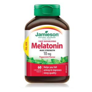 【期短清貨價】Jamieson - 特強甜睡褪黑激素 薄荷味 10毫克 60片